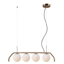 Pakabinamas šviestuvas Carimi Keičiama LED G9 5W Medaus Žalvario (PND-3300-4-HBR)
