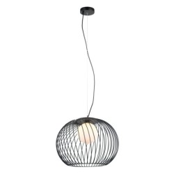 Pakabinamas šviestuvas Clarisa 1xE27 Juoda (MDM-3842-1 BK)
