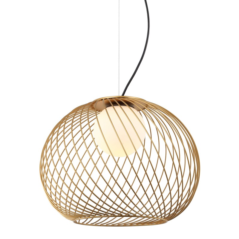 Pakabinamas šviestuvas Clarisa 1xE27 Aukso (MDM-3842-1 GD)