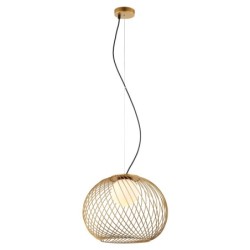 Pakabinamas šviestuvas Clarisa 1xE27 Aukso (MDM-3842-1 GD)