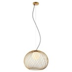 Pakabinamas šviestuvas Clarisa 1xE27 Aukso (MDM-3842-1 GD)