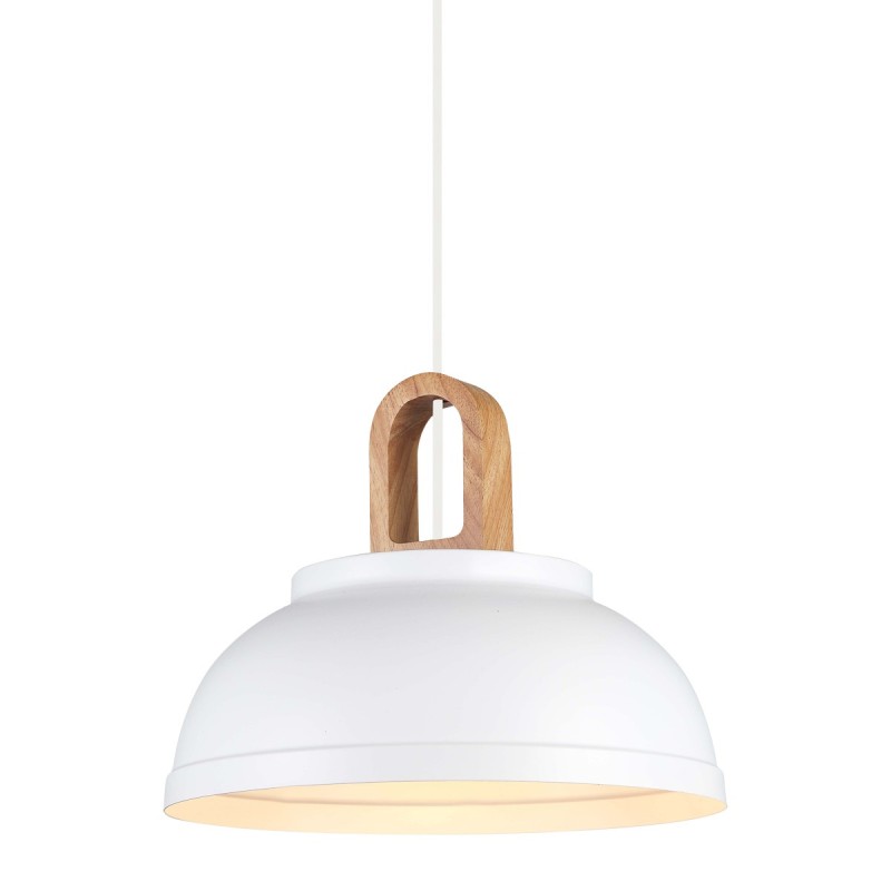 Pakabinamas šviestuvas Danito 1xE27 Balta (MDM3153/1M W)