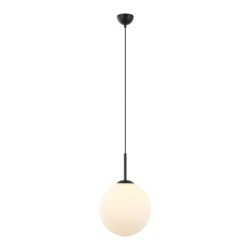 Pakabinamas šviestuvas Deore 1xE27 Juoda Balta (PND-5578-1L-BK)