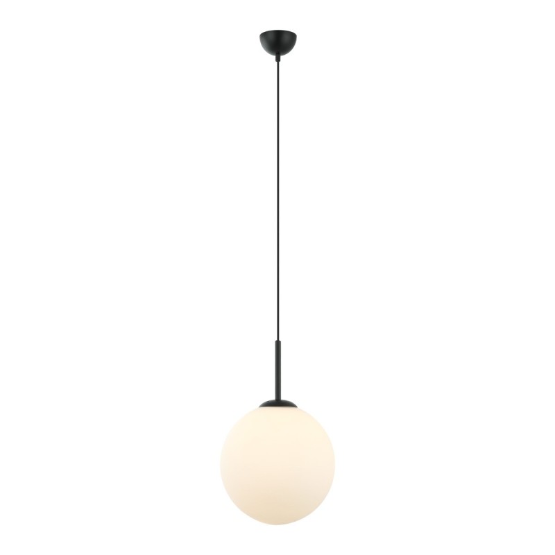 Pakabinamas šviestuvas Deore 1xE27 Juoda Balta (PND-5578-1L-BK)