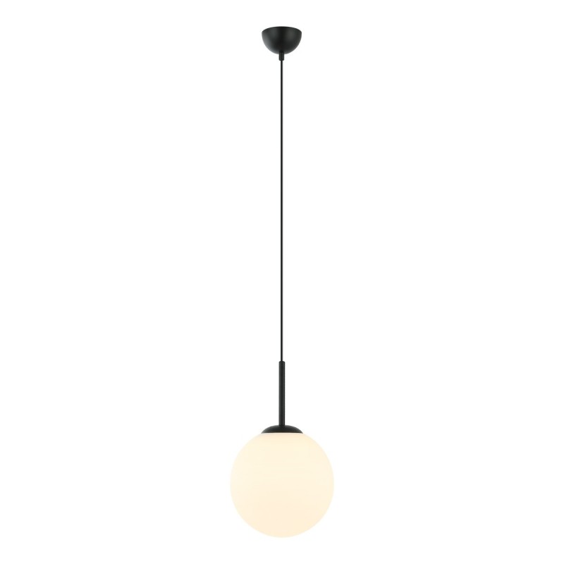 Pakabinamas šviestuvas Deore 1xE27 Juoda Balta (PND-5578-1M-BK)