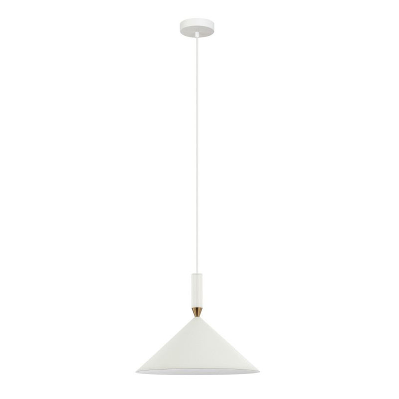 Pakabinamas šviestuvas Drello 1xE27 Balta (PND-541101-W)