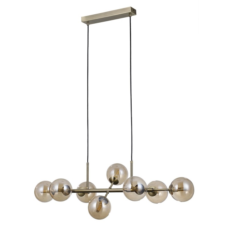 Pakabinamas šviestuvas Erimida Keičiama LED G9 5W Antikvarinė Bronzos (PND-2244-8A-AB)