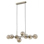 Pakabinamas šviestuvas Erimida Keičiama LED G9 5W Antikvarinė Bronzos (PND-2244-8A-AB)