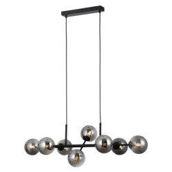 Pakabinamas šviestuvas Erimida 8xG9 Juoda (PND-2244-8A-BL)