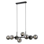 Pakabinamas šviestuvas Erimida 8xG9 Juoda (PND-2244-8A-BL)