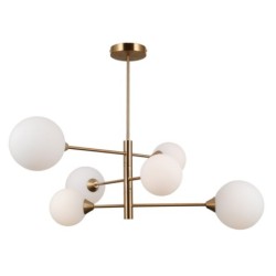 Pakabinamas šviestuvas Evora 6xG9 Medaus Žalvario (PND-55342-6-HB)