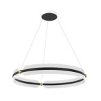 Pakabinamas šviestuvas Faris LED 53W 3000K Aukso Juoda (PND-62738-53W-3K-BK-GD)