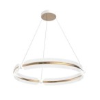 Pakabinamas šviestuvas Faris LED 53W 3000K Balta Aukso (PND-62738-53W-3K-GD)