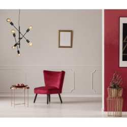 Pakabinamas šviestuvas Ferreia 6xE27 Juoda (PND-5986-6-BL)