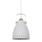 Pakabinamas šviestuvas Franklin 1xE27 Balta Satino Smėlio Šlifuota Nikelio (MD-HN8026M-WH+S.NICK)