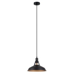Pakabinamas šviestuvas Freya 1xE27 Juoda (MDM-2315/1 M BK+GD)