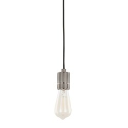Pakabinamas šviestuvas Casa 1xE27 Juoda (DS-M-010 MATT BLACK)