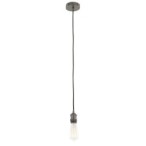 Pakabinamas šviestuvas Classo 1xE27 Juoda (DS-M-034 MATT BLACK)