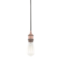Pakabinamas šviestuvas Classo 1xE27 Raudona Vario (DS-M-034 RED COPPER)