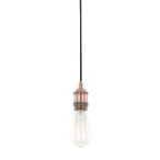 Pakabinamas šviestuvas Classo 1xE27 Raudona Vario (DS-M-034 RED COPPER)
