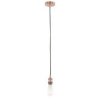 Pakabinamas šviestuvas Classo 1xE27 Raudona Vario (DS-M-034 RED COPPER)