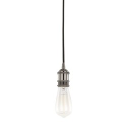 Pakabinamas šviestuvas Classo 1xE27 Juoda (DS-M-034 SHINY BLACK)