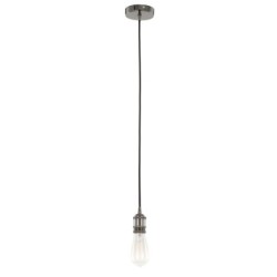 Pakabinamas šviestuvas Classo 1xE27 Juoda (DS-M-034 SHINY BLACK)
