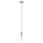 Pakabinamas šviestuvas Moderna 1xE27 Chromo (DS-M-038 CHROME)