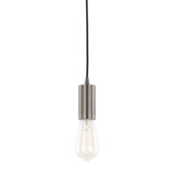 Pakabinamas šviestuvas Moderna 1xE27 Juoda (DS-M-038 MATT BLACK)