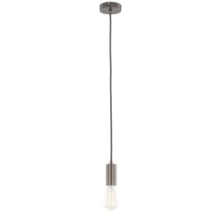 Pakabinamas šviestuvas Moderna 1xE27 Juoda (DS-M-038 MATT BLACK)