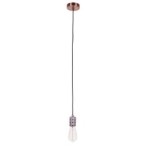 Pakabinamas šviestuvas Millenia 1xE27 Raudona Vario (DS-M-010-03 RED COPPER)
