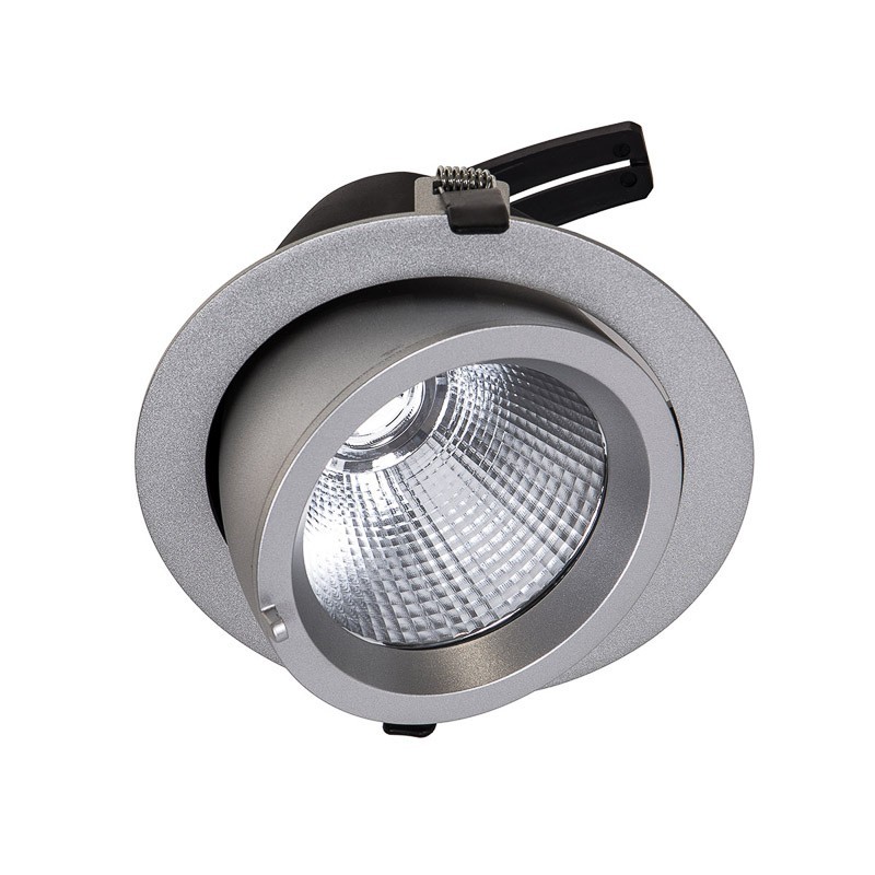 Įmontuojamas lubinis šviestuvas Baluum SV 3600LM LED 32W 3000K Sidabro (DW-305/SV-WW/20)