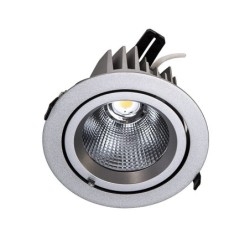 Įmontuojamas lubinis šviestuvas Baluum SV 3600LM LED 32W 3000K Sidabro (DW-305/SV-WW/20)