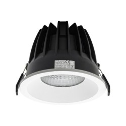 Įmontuojamas lubinis šviestuvas Rezzo LED 18W 3000K Balta (DG-125C/WK-WW/70)