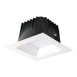 Įmontuojamas lubinis šviestuvas Rossi Square IP44 LED 20W 3000K Balta (DG-205S/WK-WW)
