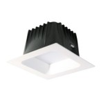 Įmontuojamas lubinis šviestuvas Rossi Square IP44 LED 20W 3000K Balta (DG-205S/WK-WW)