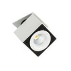 Įmontuojamas lubinis šviestuvas Sevilla Square Recessed 3000K LED 28W 3000K Juoda Balta (SL7562/28W 3000K WH+BL)