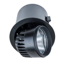 Įmontuojamas lubinis šviestuvas Tanto BL 3100LM RA90 LED 34W 3000K Juoda (RA-721R/BK-WW/12)