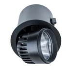 Įmontuojamas lubinis šviestuvas Tanto BL 3100LM RA90 LED 34W 3000K Juoda (RA-721R/BK-WW/12)
