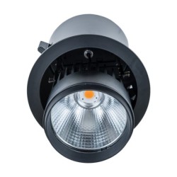 Įmontuojamas lubinis šviestuvas Tanto BL 3100LM RA90 LED 34W 3000K Juoda (RA-721R/BK-WW/12)