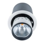Įmontuojamas lubinis šviestuvas Tanto WH RA90 D70 LED 38W 3000K Balta (RA-721R/WK-WW/70)