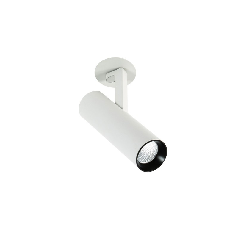 Įmontuojamas lubinis šviestuvas Bocca White 4000K LED 18W 4000K Juoda Balta (SL74055/18W 4000K WH+BL)