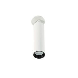 Įmontuojamas lubinis šviestuvas Bocca White 4000K LED 18W 4000K Juoda Balta (SL74055/18W 4000K WH+BL)