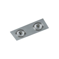 Įmontuojamas lubinis šviestuvas Fiamma LED 2W Satino (MQ71815-2B)