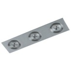 Įmontuojamas lubinis šviestuvas Fiamma LED 3W Satino (MQ71815-3B)