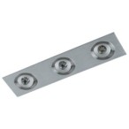 Įmontuojamas lubinis šviestuvas Fiamma LED 3W Satino (MQ71815-3B)