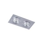 Įmontuojamas lubinis šviestuvas Mooty SN 2xGU5.3 Juoda (MQ71805-2A)