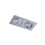 Įmontuojamas lubinis šviestuvas Mooty SN 2xGU5.3 Juoda (MQ71805-2A)