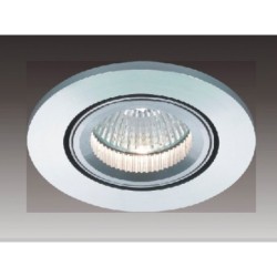 Įmontuojamas lubinis šviestuvas Oczko 1xGU5.3 Satino (MQ71808-1A)