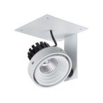Įmontuojamas lubinis šviestuvas Patrizio Single 3000K LED 12W 3000K Juoda Balta (GL7118-1/1X12W 3000K WH+BL)